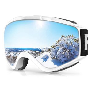 Lunette de ski lentille sphérique anti buée