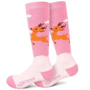 Chaussettes de ski thermiques pour enfant
