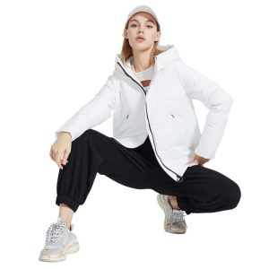 Doudoune ski femme courte design