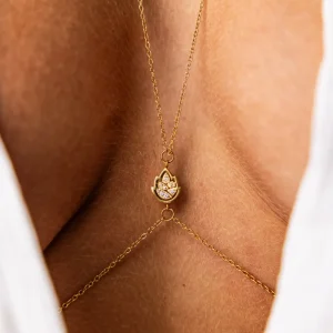 Chaîne de corps dorée | réglable