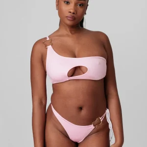 Arista Asymétrique bandeau Plumeria (Rose)