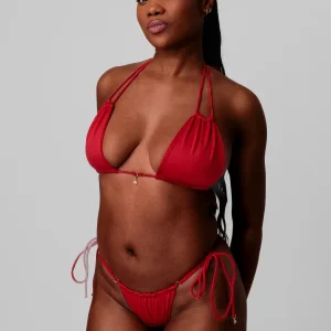 Clausa Triangle Hibiscus (Rouge)