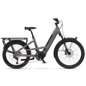 Benno Bikes Vélo Cargo Électrique – 46er 10D CX – 2023 – Anthracite Gray