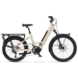 Benno Bikes Vélo Cargo Électrique – 46er 10D CX – 2023 – Bone Gray