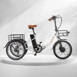 Biwbik Paris Tricycle électrique blanc