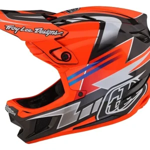 Casque Intégral Troy Lee Designs D4 Carbon Mips Rouge