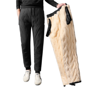 Pantalon ski homme chaud doublé en polaire