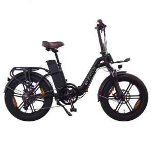 ET.Cycle F720 Vélo Electrique Fat Bike Pliant 20&Prime; 48V 15Ah 720Wh Noir