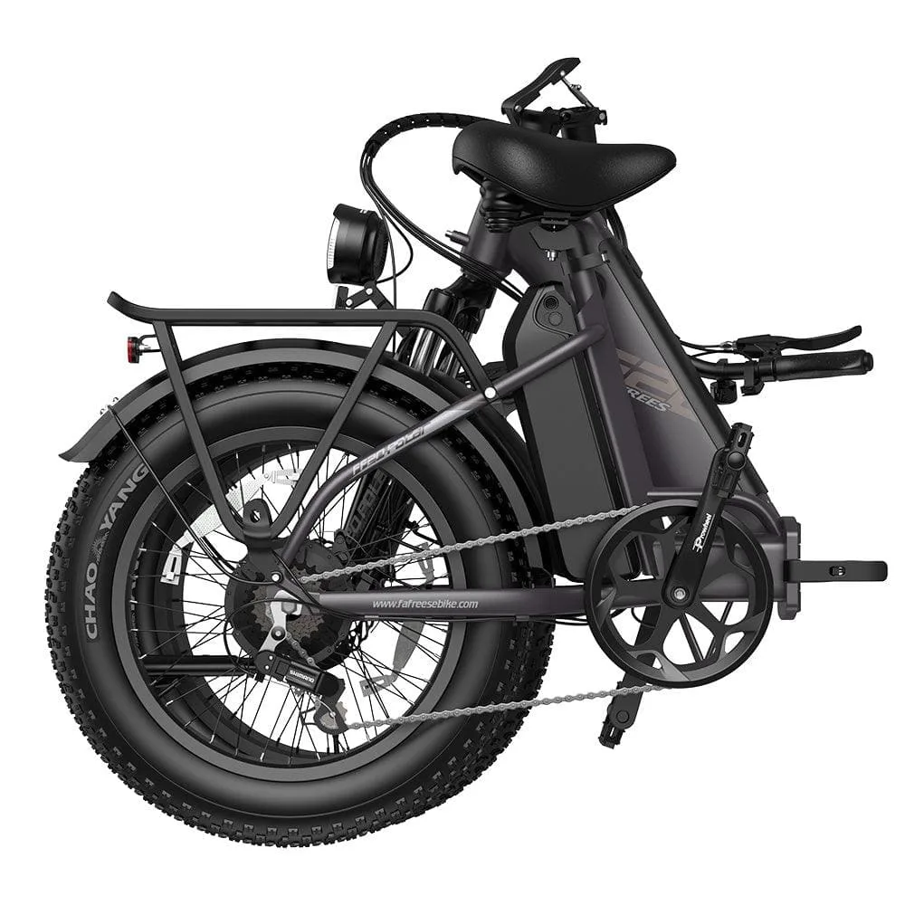 Fafrees FF20 Polar 500W 20″ Fat Bike avec 10.4Ah-2 Double Batteries VTT électrique Pliable – Image 9