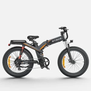 Fat Bike Pliable E-Mountain Bike Engwe X24 1000W 24&Prime; Double Batteries 29.2Ah EMTB