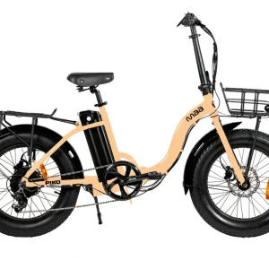 Fat bike pliant électrique MAA BIKES Piko sable et noir