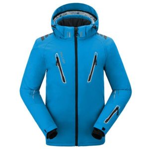 Veste ski homme respirante à bandes réfléchissantes