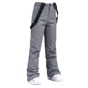 Pantalon ski homme chaud à bretelles