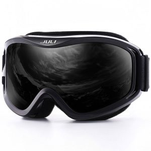 Lunette de ski flexible ventilée à double lentille