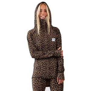 Icecold Hood Top Leopard Eivy