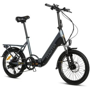 Moma Bikes Vélo Electrique de Ville Pliant E20Pro Aluminium SHIMANO 7V Bat. Ion Lithium 48V 13Ah
