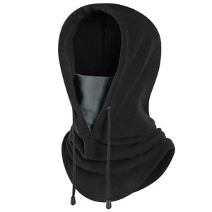 Cagoule ski en polaire ajustable