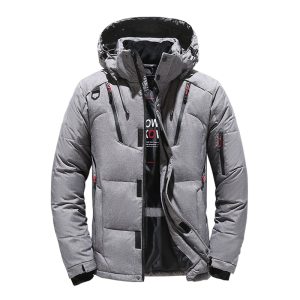 Veste ski homme thermique rembourrée en duvet de canard