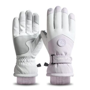 Gants ski femme thermiques tactiles imperméables
