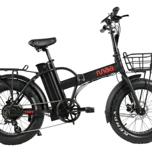 Tiny -noir -fat bike pliant électrique MAA BIKES