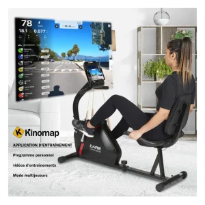 VÉLO D’APPARTEMENT – CARDIO MASTER CONNECTÉ