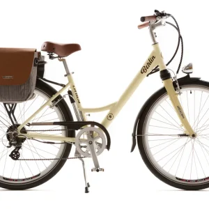 VELO ELECTRIQUE BERLIN CLASSIC BATTERIE 10.4AH CRÈME