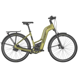 VTC Électrique Bergamont E-HORIZON PREMIUM PRO BELT AMSTERDAM – 2022 – dark gold