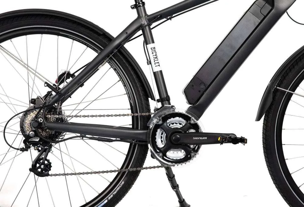 VTC Électrique Bicyklet Joseph Shimano Altus 7V 417 Wh 700 mm Bleu – Image 8