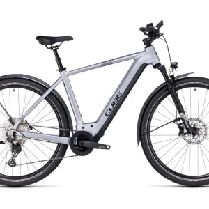 VTC Électrique Cube Nuride Hybrid EXC 750 Allroad Shimano Deore 12V 750 Wh 29 » Argent Polar 2023