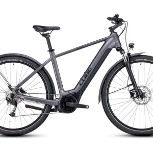 VTC Électrique Cube Nuride Hybrid Performance 500 Allroad Shimano Alivio 9V 500 Wh 29 » Gris 2023