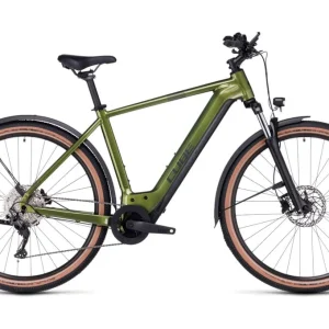 VTC Électrique Cube Nuride Hybrid Pro 625 Allroad Shimano Deore 10V 625 Wh 29 » Vert Shinymoss 2023