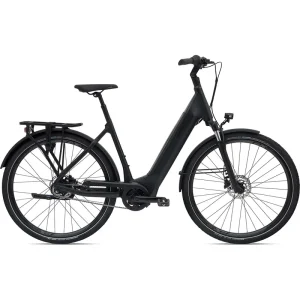VTC Électrique Giant DAILYTOUR E+ 2 LDS – Deep Entry City E-Bike – 2023 – black matt-gloss