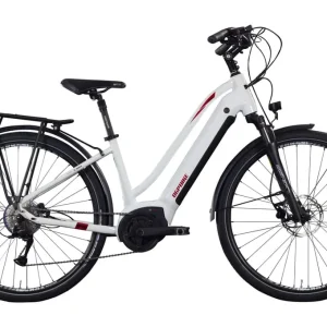VTC Electrique OGP Bike Trekking 340 28 » Shimano Acera 9S 500Wh Blanc