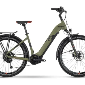 VTC Electrique R Raymon CrossRay E 5.0 Wave Tektro M350 9V 500 Wh 27.5 » Vert Mat 2023