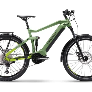 VTC Électrique Tout-Suspendu Haibike Adventr FS 8 Shimano Deore 11V 630 Wh 27.5 » Vert Metallic Apple 2023