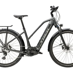 VTC Électrique Trek Allant+ 7 Stagger Shimano Deore 10V 625 Wh 27.5 » Gris Lithium 2023