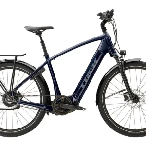 VTC Électrique Trek Allant+ 9 Enviolo Trekking 625 Wh 27.5 » Bleu Foncé 2023