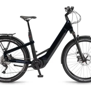 VTC Électrique Winora Yakun 10 Shimano Deore 10V 750 Wh 27.5 » Bleu Foncé 2023