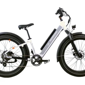 VTC électrique Rad Bike – RadRhino 6 Plus Step-Thru – Blanc