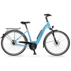 VTC électrique VELO DE VILLE AEB 200 – transmission moyeu bleu