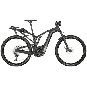 VTT Électrique  Bergamont – E-TRAILSTER 130 ADVENTURE – 2023 – matt shiny rainbow black