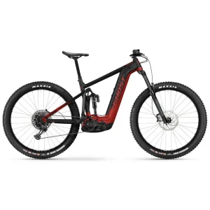 VTT Électrique Ghost E-RIOT AM Essential – 2023 – glossy black / pearl deep red
