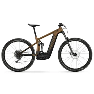 VTT Électrique Ghost E-RIOT TRAIL Advanced – 2023 – glossy black / gold