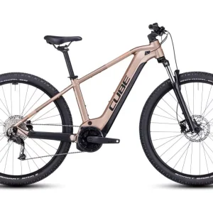 VTT Électrique Semi-Rigide Cube Reaction Hybrid Performance 625 Shimano Alivio 9V 625 Wh 29 » Marron Metallic 2023