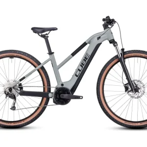 VTT Électrique Semi-Rigide Cube Reaction Hybrid Performance 625 Trapeze Shimano Alivio 9V 625 Wh 29 » Gris Vert Swamp 2023