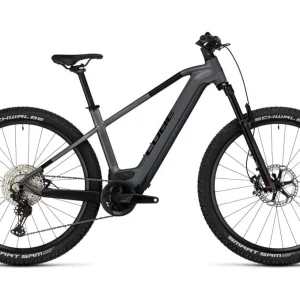 VTT Électrique Semi-Rigide Cube Reaction Hybrid SLT 750 Shimano XT 12V 750 Wh 29 » Gris Prizm Silver 2023
