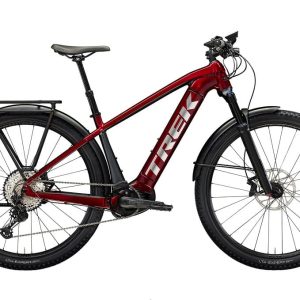 VTT Électrique Semi-Rigide Trek Powerfly Sport 7 EQ Shimano SLX / XT 12V 625Wh 27.5 » Rouge / Gris Lithium 2023