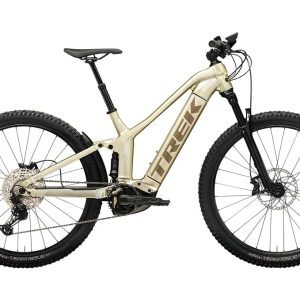 VTT Electrique Tous Suspendu Trek Powerfly FS 7 Gen 3 Shimano SLX XT 12S 625 Wh 27.5 » Gloss Supernova Beige 2023