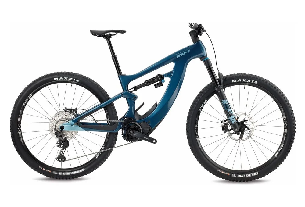 VTT Electrique Tout-Suspendu Bh Bikes Shimano Xtep Lynx Carbon Pro 8.8 SLX/XT 12V 720 Wh 29″ Bleu 2022 – Image 3