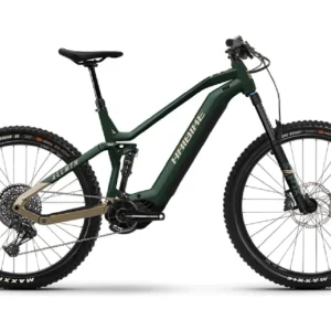VTT Électrique Tout-Suspendu Haibike AllMtn 7 Sram GX Eagle 12V 750 Wh 29 »/27.5 » Vert / Caramel 2023